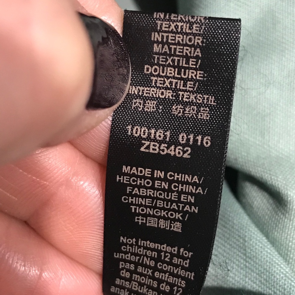 🎉Host Pick🎉Fossil mint leather Erin fold-over tote/crossbody - Picture 11 of 16